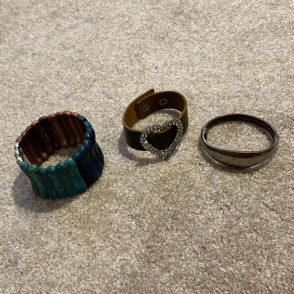 3 bracelets
